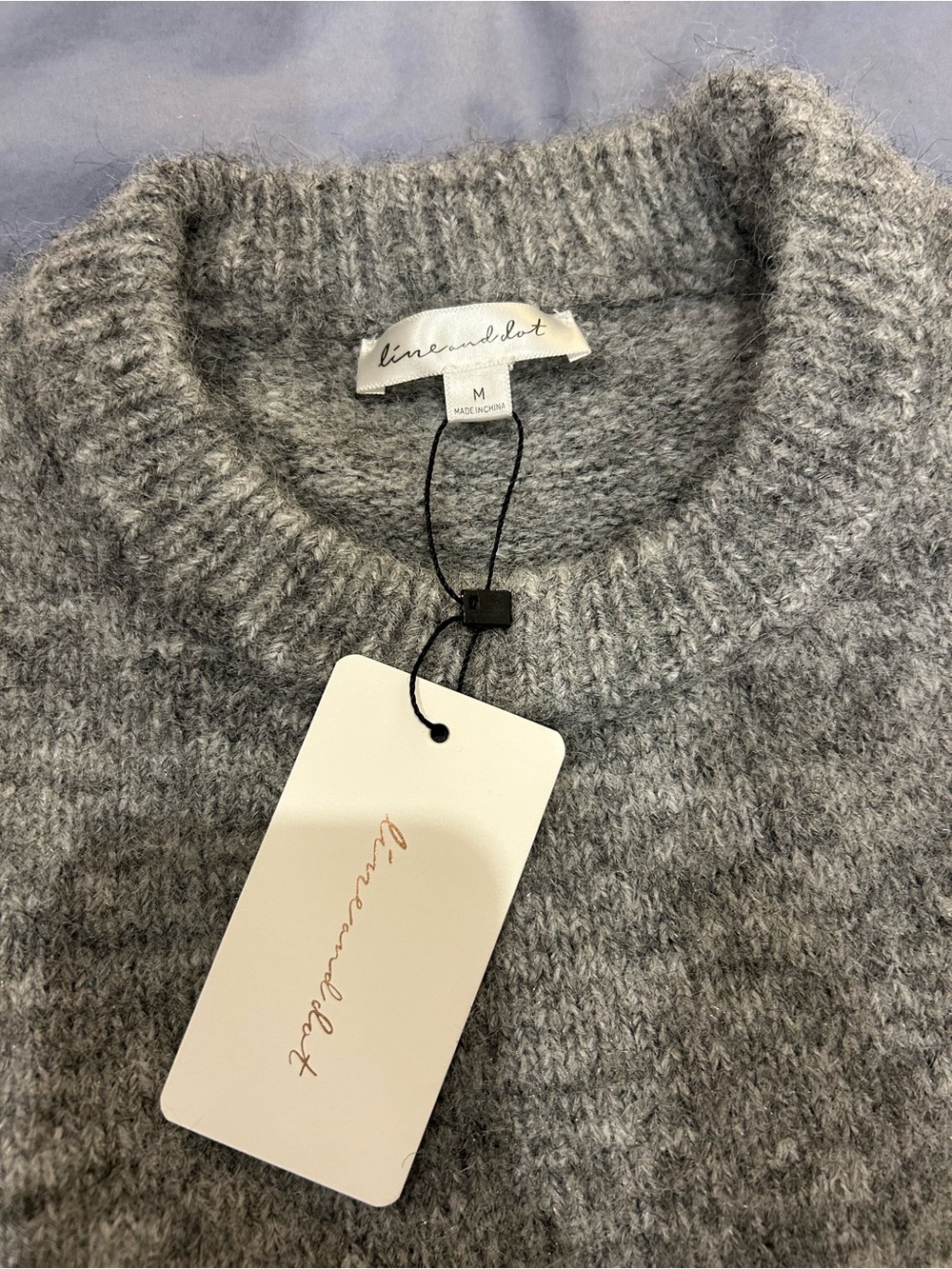 Line and Dot Sweater